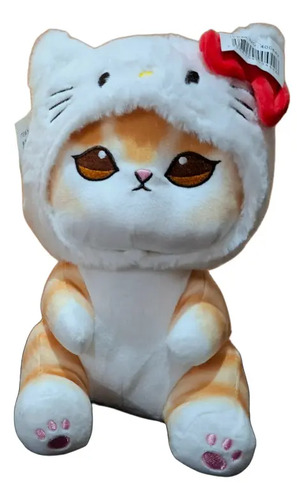 Peluche Kitty Pompompurin Gatito Naranja Bonito Suave 24 Cm