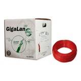 Caixa De Cabo Green Furukawa Cat6 Gigalan 305m Vermelho Lszh