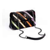 Bolso De Mujer Kurt Geiger Eagle Head Rainbow Chain-a