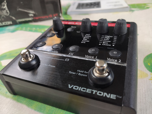 Pedal Para Voz Tc Helicon Voicetone Harmony-xt 