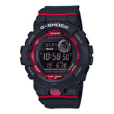Reloj Casio G-shock Gbd800-1 Bluetooth G-squad Para Hombre, 