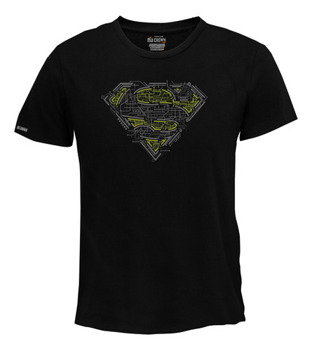 Camiseta Hombre Superman Logo Superhéroe Serie Comic Bto2 
