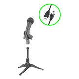 Microfono Usb Dinamico Stagg Sum20 Para Pc + Soporte Y Cable