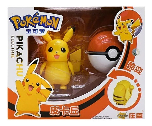 Figuras De Pokemon Pokeball En Caja