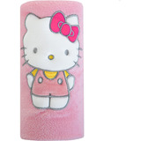 Manta Com Aplique Flannel Fleece Turma Da Hello Kitty 100x75