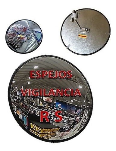 Los Autenticos Espejo P/seguridad Y Vigilancia 50 Cms Dmto