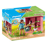 Figura Armable Playmobil Country Gallinero 29 Piezas 3