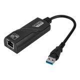 Placa De Rede Usb 3.0 Para Rj45 Gigabit F3 Jc-ad-rj45