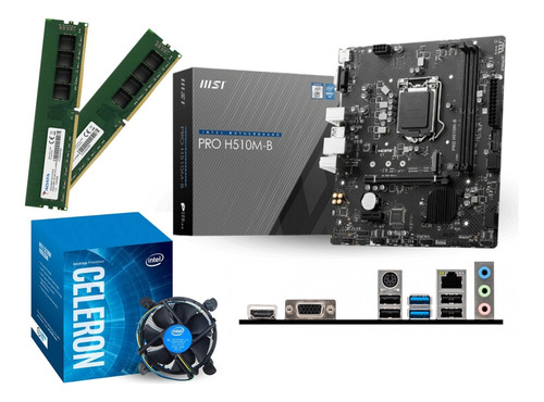 Kit De Actualización Intel Celeron + 16 Gb Ddr4 By Tecnowow