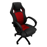 Silla Gamer Ergonomica Gaming Reclinable Pc Color Rojo