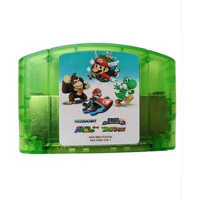 Smash Bros Mario 64 Mario Kart Yoshi 4 N 1 N64 | Meses sin interés