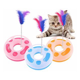 Juguete Interactivo Con Pluma Para Gatos