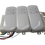 Interruptores Controle Remoto 3 Vias  Bivolt 03 Unidades Kit