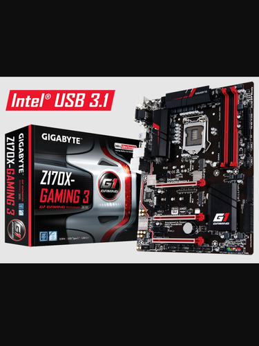 Motherboard Gigabyte Z170x Gaming 3 Y Procesador I5 6600k 