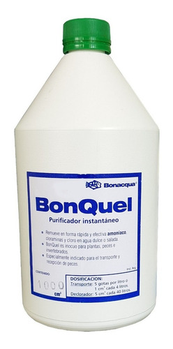 Bonquel Purificador Instantáneo 1000cm3 Agua Pecera Estanque