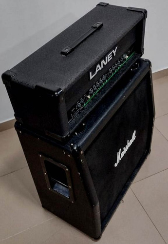 Amplificador Cabezal Laney Ws120h + Caja Marshall 4x12 120w