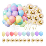 Kit De Decoraciones Para Fiesta De Cumpleaños Globos 604 Pcs