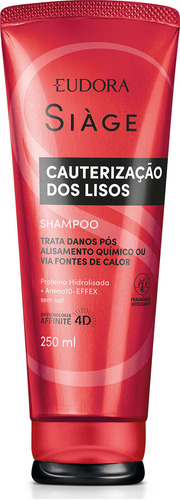 Eudora Siage Cauterizacao Dos Lisos Shampoo 250ml