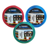 Cable Unipolar 1,5 Mm X 50m Pack X 3 Colores