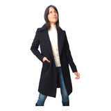 Tapado Mujer Sastrero Oversized Forrado Paño Saco Campera