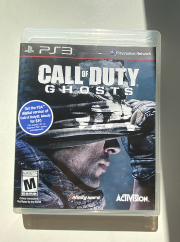 Call Of Duty: Ghosts  Standard Edition Activision Ps3 Físico