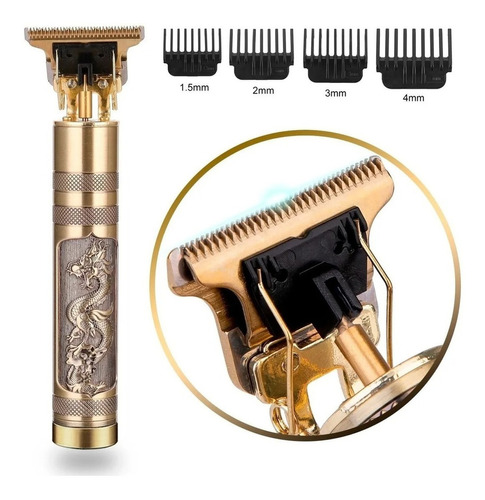 Maquina De Acabamento Para Cabelo E Barba Bivolt Hairstar Cor Dourado-escuro 100v/240v