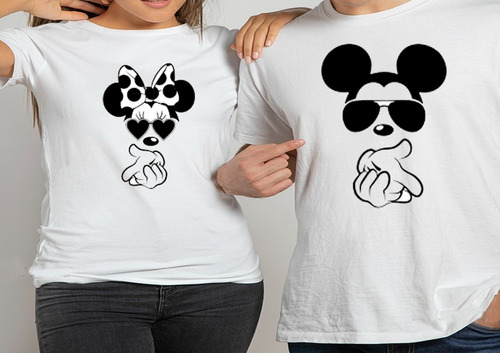 Camisetas Personalizadas Para Parejas Ref: 0058