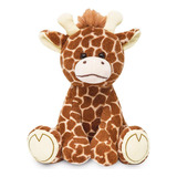 Pelúcia Infantil Bebê Minha Girafinha Safari 25cm Buba