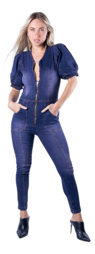 Mono Catsuit De Jean Elastizado Maria Premium