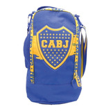 Botinero Boca Jrs Bolso Deportivo Futbol Original Cresko