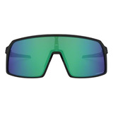 Gafas De Sol Oakley Sutro Oo9406 0337 Prizm Verdes Con Espejo, Color Negro