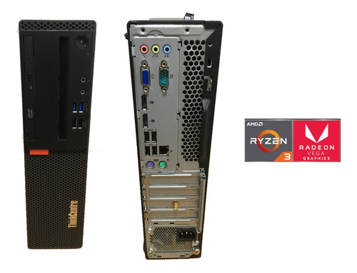 Cpu Lenovo Ryzen 3 + 12gb Ram + Ssd 128 Gb + Win 10