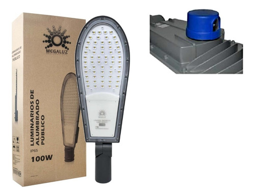 Lámpara Exterior Led 100w Alumbrado Publico Suburbana 5 Pzs