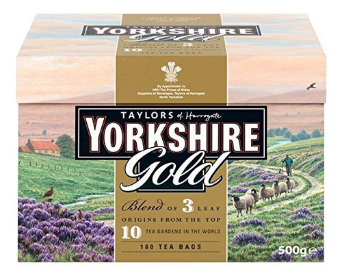 Taylors Of Harrogate Yorkshire Gold, 160 Bolsitas De Te