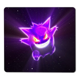 Mouse Pad 23x19 Gengar Pokemon Art Gamer - Fantasma