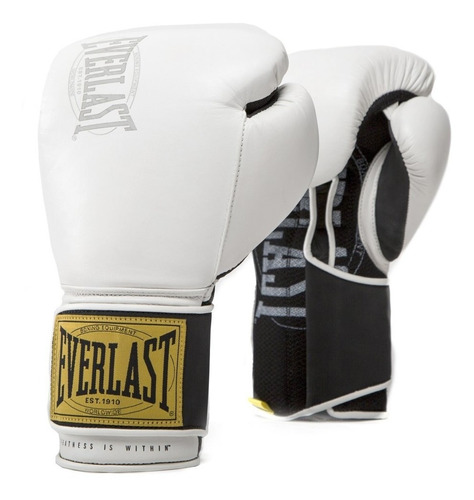 Luva Boxe Muay Thai Everlast Classic Couro Legítimo Twins