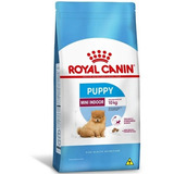 Alimento Royal Canin Size Health Nutrition Mini Indoor Puppy Para Cão Filhote De Raça Pequena Sabor Mix Em Sacola De 7.5kg