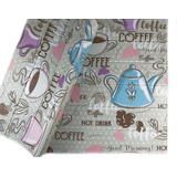 Pack 10 Láminas Papel Mural 3d Pared Decorativo Coffee Mc23