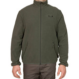 Chamarra Sudadera Polar Taiga Verde Para Hombre Solognac 100