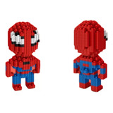 Spiderman Mini Blocks Rompecabezas 3d Regalo Navidad Mayoreo
