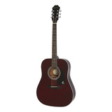 EpiPhone Guitarra Acústica Songmaker Ft-100 Wine Red