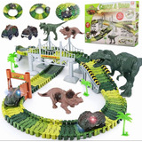 Juguetes De Dinosaurio Pista Para Niños Create Road Flexible