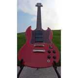 Guitarra Electrica EpiPhone Sg  Red Devil  Custom