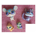 4 Littlest Pet Shop Incluido Raton Café De 4 Cms