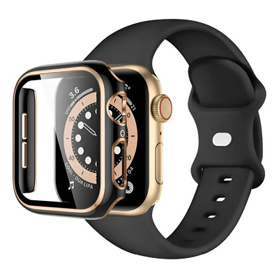For . Vidrio+funda Y Correa Apple Watch Series 8 7 Se | Envío gratis