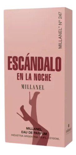 Perfume Escándalo En La Noche Millanel 100ml