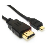 Cabo Micro Usb Para Hdmi Tela Do Celular Na Tv Espelhamento Cor Preto