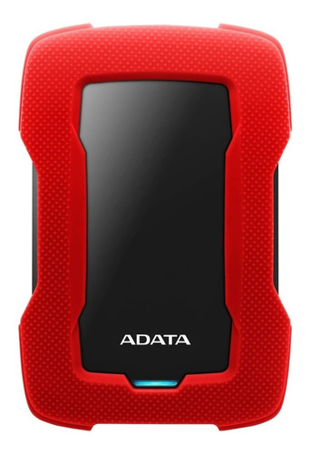 Disco Rigido Externo Adata Ahd330 2tb Usb Portátil Rojo