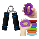 Kit Anillo Hand Grip 40 Libras Pinza Ejercitador Fortalecer 