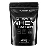 Suplemento Alimentar Muscle Whey Protein Morango Refil 900g